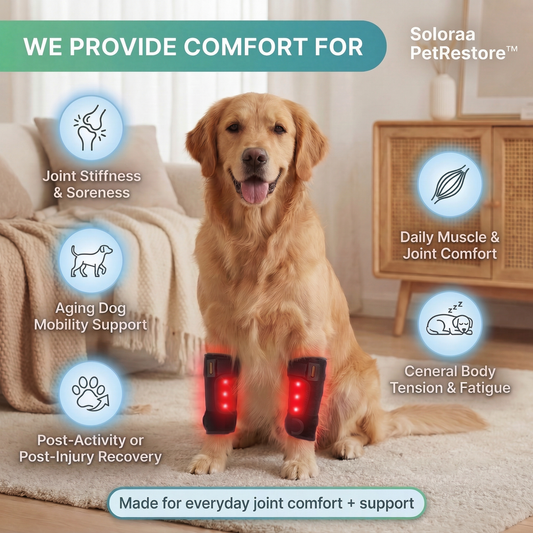 Soloraa PetRestore™ Wireless Red Light Wrap